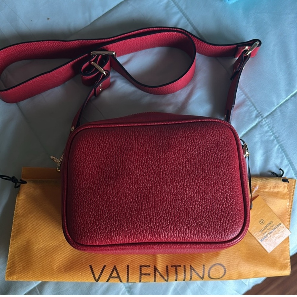 Valentino Red Crossbody Bag - Picture 2 of 3